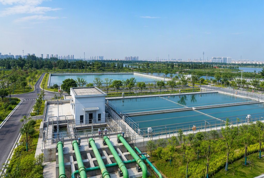 水处理与回用设施示意